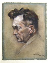 Portrait of Ignac Konrad: Self-portrait